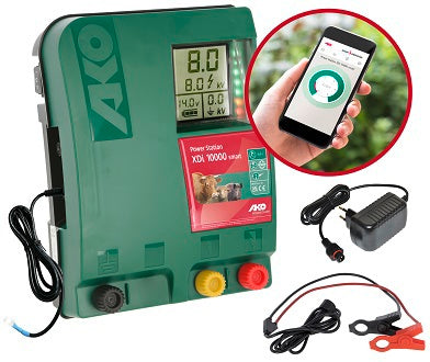 Ako products power station xdi 10000 smart 12v electric fence device - VOLTMAN