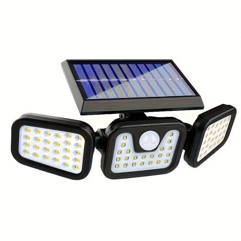 Solar Motion Sensor Outdoor Light with 74 LED - VOLTMAN