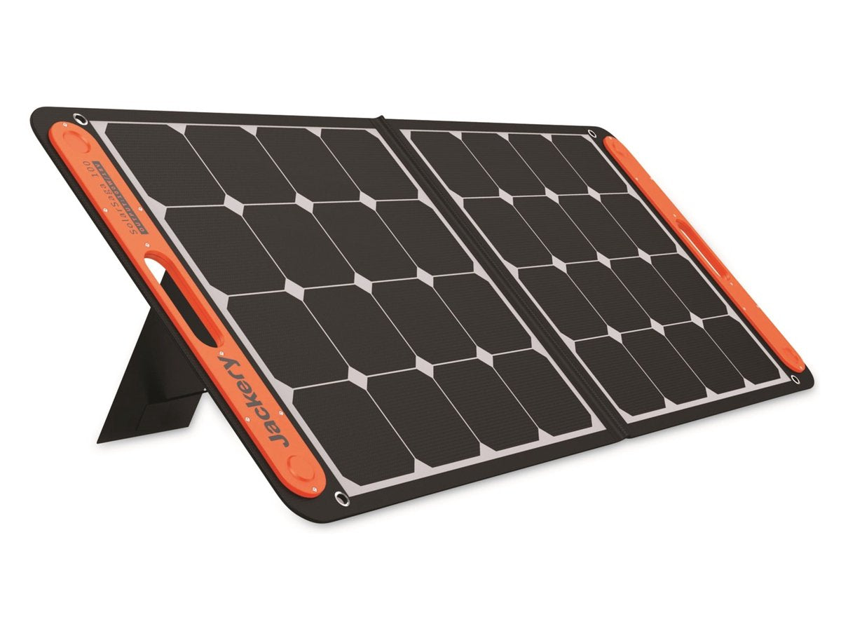 VOLTMAN | Jackery - solarsaga 100 - bifacial portable solar panel for explorer 2 - VOLTMAN