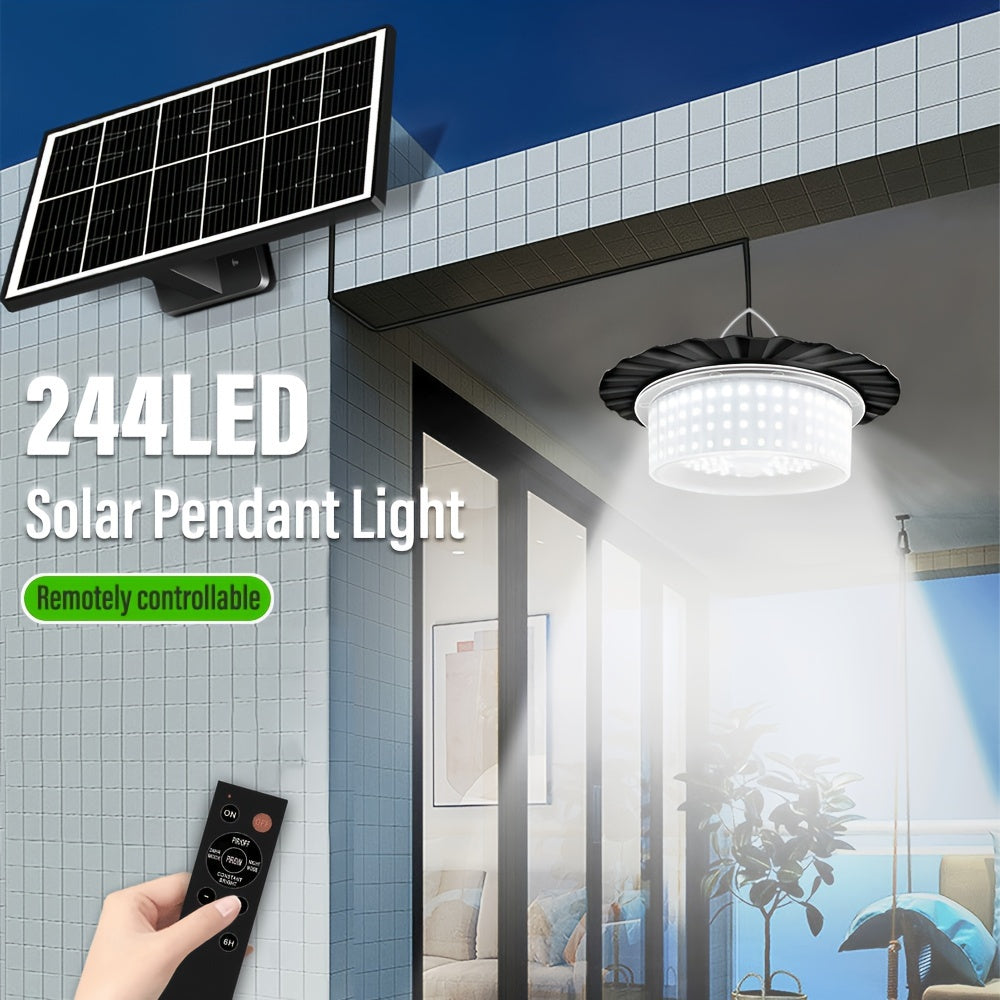 Solar Pendant Light with Motion Sensor - VOLTMAN