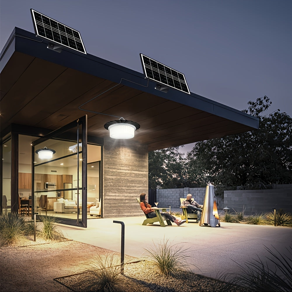 Solar Pendant Light with Motion Sensor - VOLTMAN