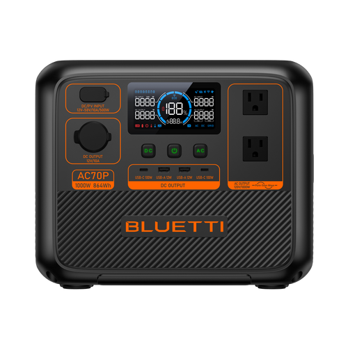BLUETTI Premium 80 Portable Power Station 864Wh 1000W Solar Generator - VOLTMAN
