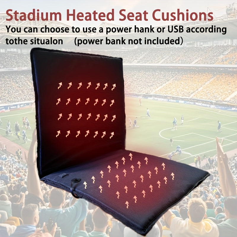 VOLTMAN | Portable Heated Foldable Seat Cushion with USB Power - VOLTMAN