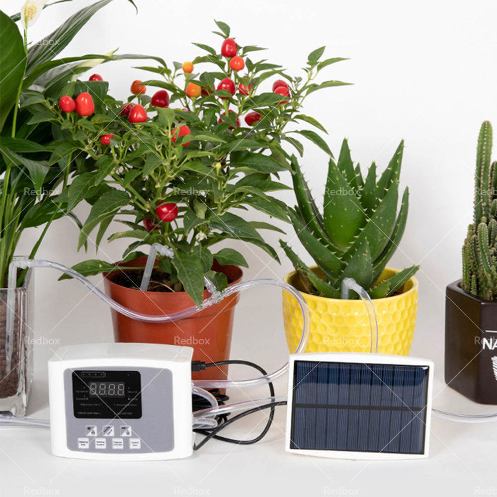 VOLTMAN | Solar Powered Automatic Drip Irrigation System - 10M Smart Timer Kit - VOLTMAN