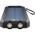 VOLTMAN | Solar Power Bank 8000mAh - Black - VOLTMAN
