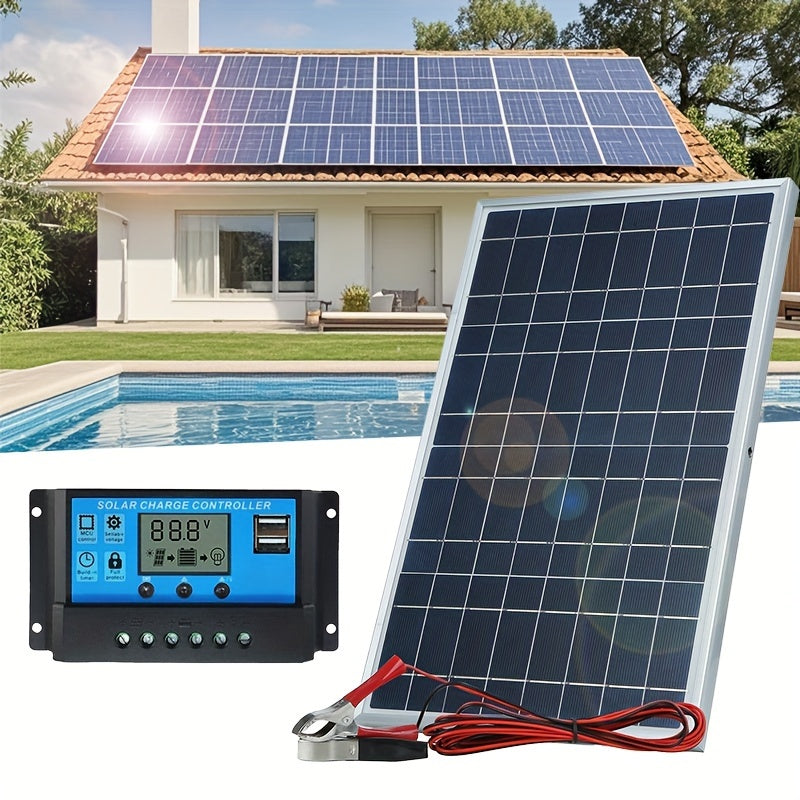 VOLTMAN | Outdoor Solar Power Generator with Detachable Controller - VOLTMAN