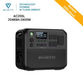 BLUETTI  (Renew)AC200L 2048Wh 2400W Portable Power Station Solar Generator High- - VOLTMAN