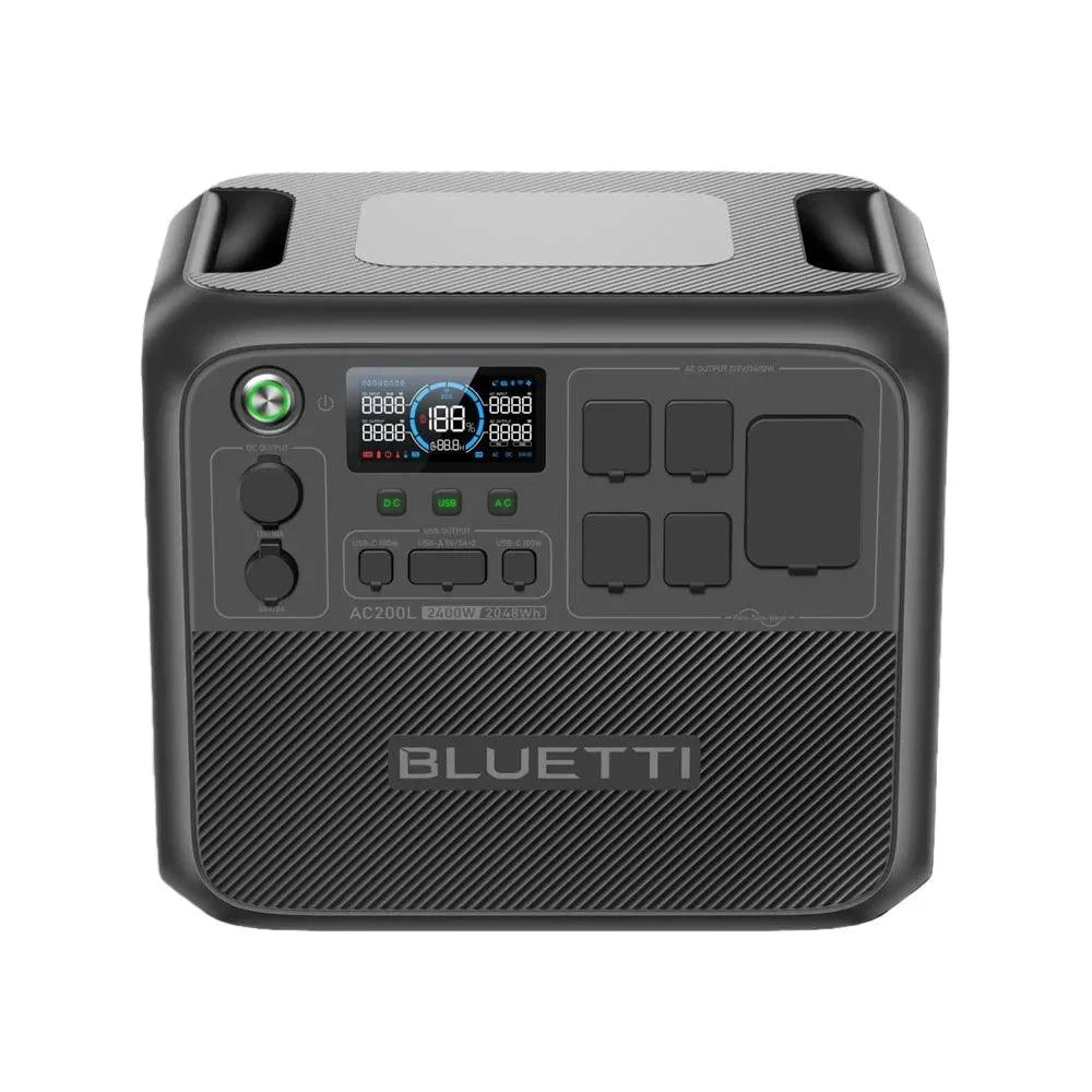 BLUETTI  (Renew)AC200L 2048Wh 2400W Portable Power Station Solar Generator High- - VOLTMAN