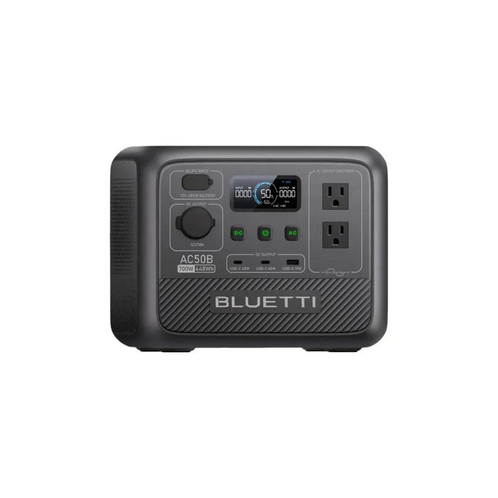 BLUETTI AC50B Portable Power Station | 700W 448Wh Compact Reliable Energy for Ou - VOLTMAN