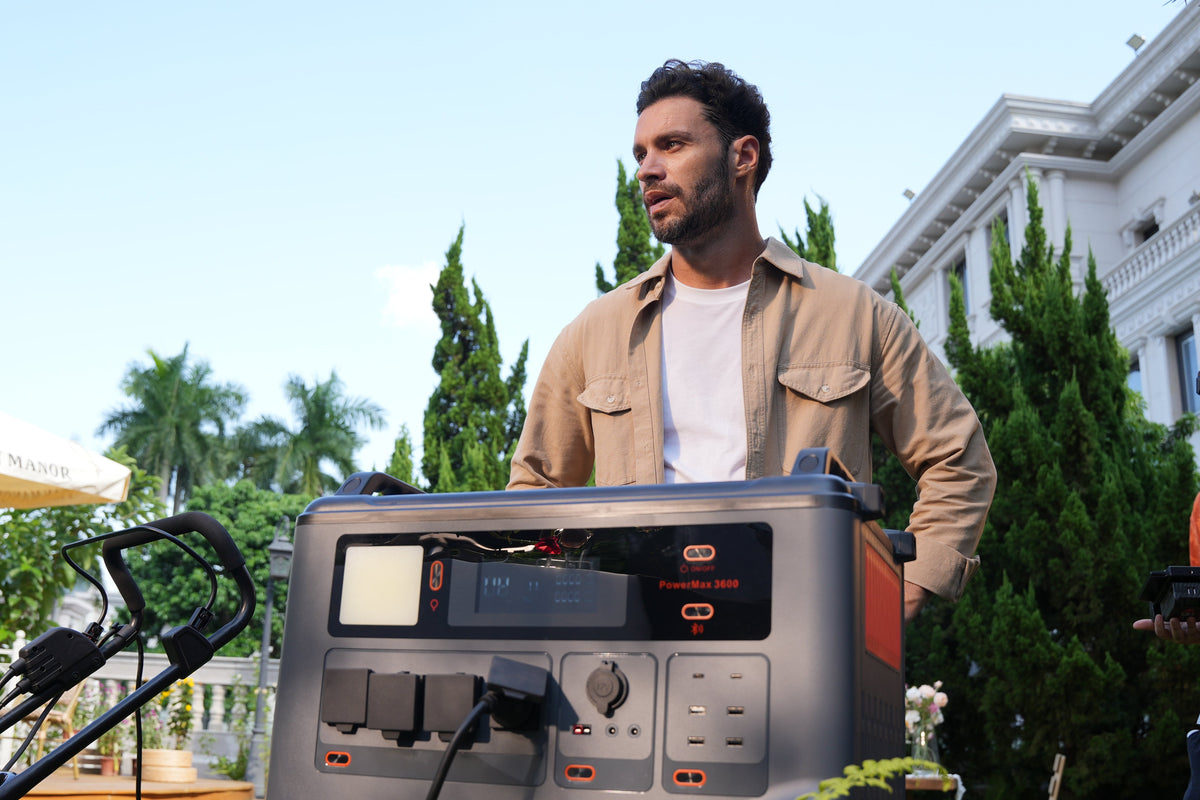 VOLTMAN | OSCAL PowerMax 3600SE Expandable Portable Power Station 3600Wh LiFePO4 - VOLTMAN