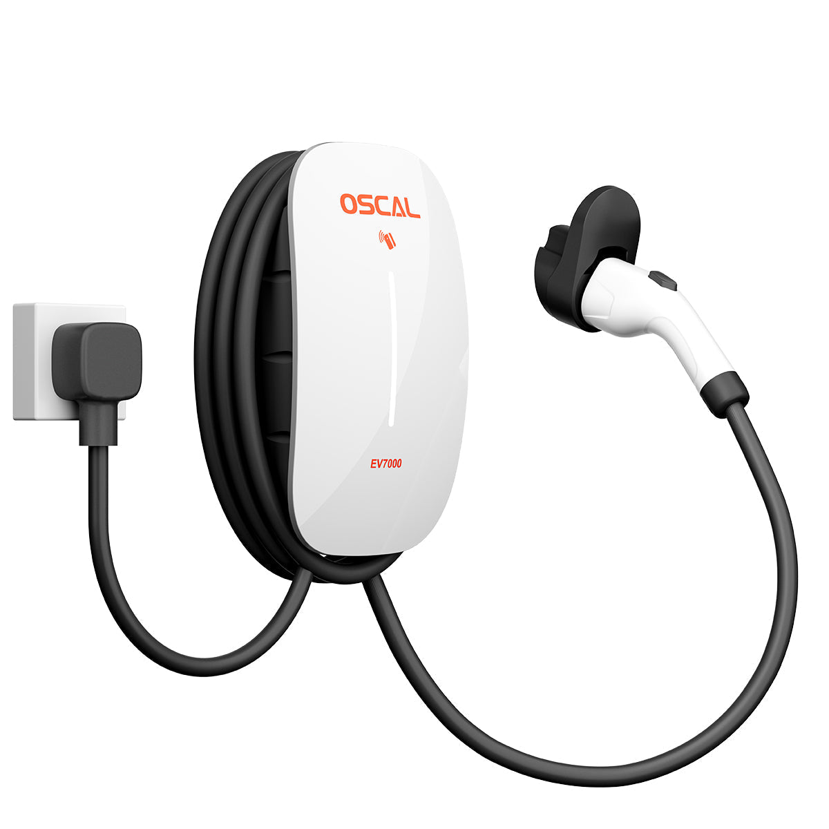 OSCAL EV7000 Level 2 EV Charger Ã¢â‚¬â€œ 7kW 32A Smart Home Charging Station - VOLTMAN