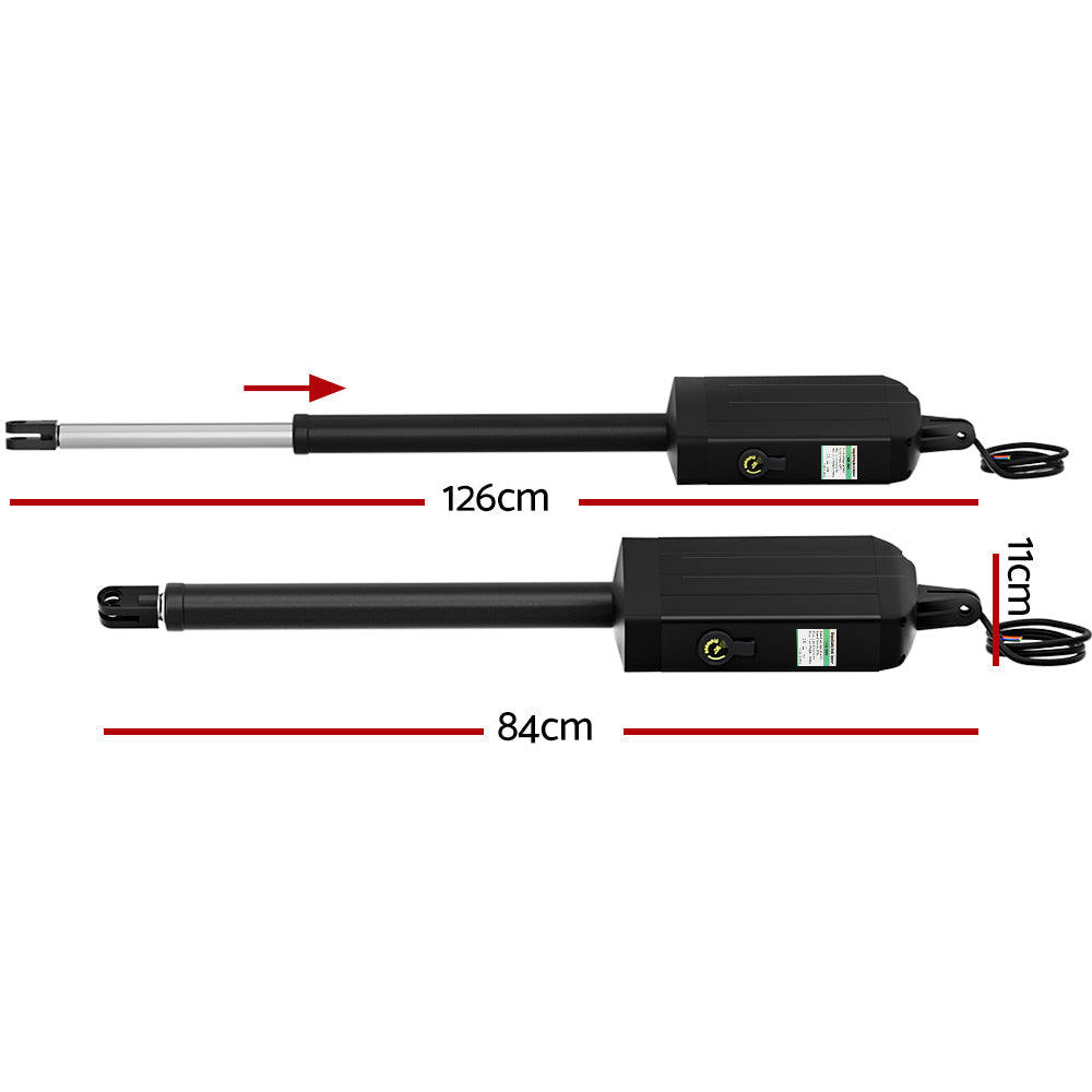 VOLTMAN | Single Swing Gate Opener 10W Solar Power Automatic Electric - VOLTMAN