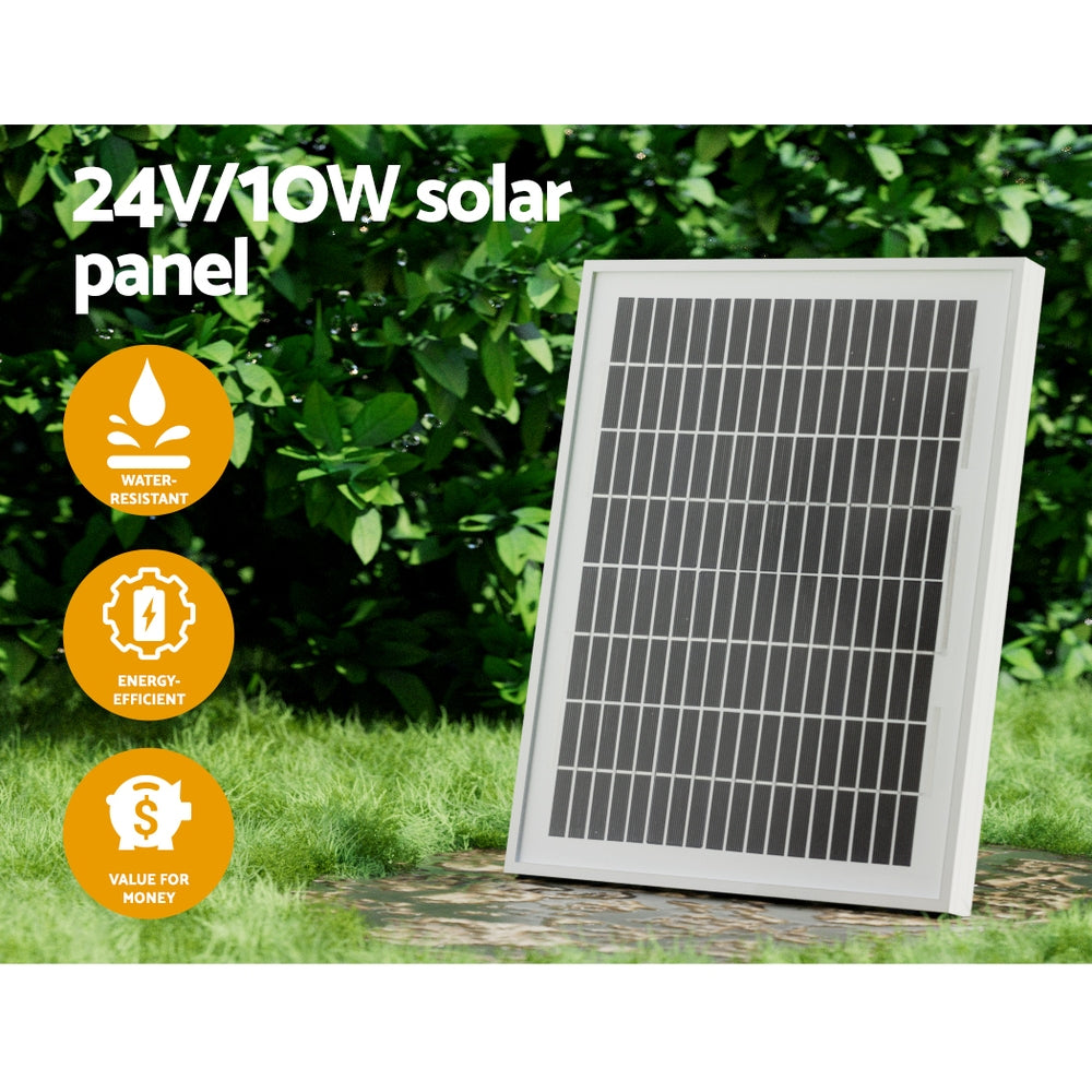 VOLTMAN | Single Swing Gate Opener 10W Solar Power Automatic Electric - VOLTMAN