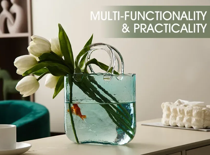 VOLTMAN | Portable Transparent Hydroponic Vase - VOLTMAN