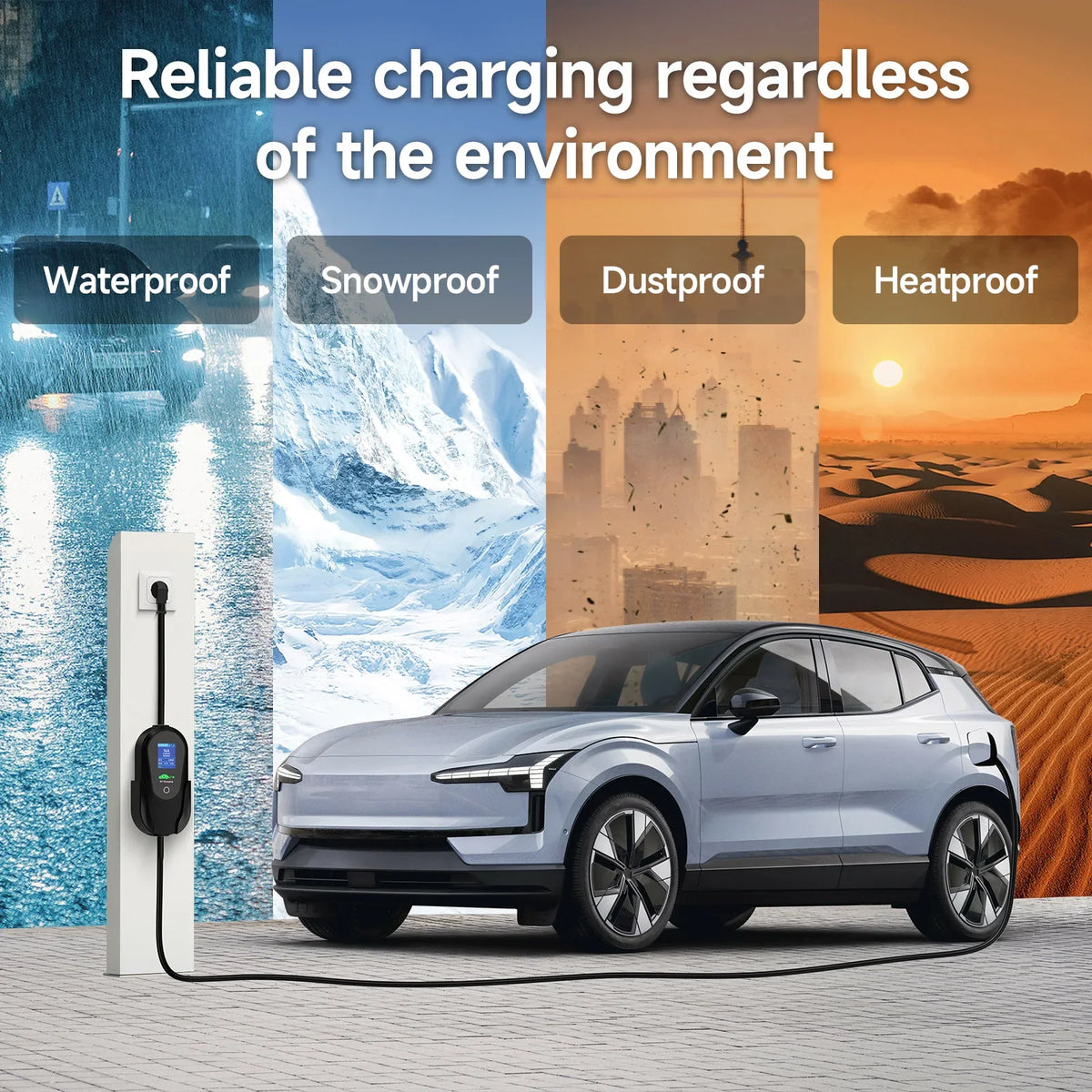 VOLTMAN | Portable EV Charger 3.6KW WiFi - VOLTMAN