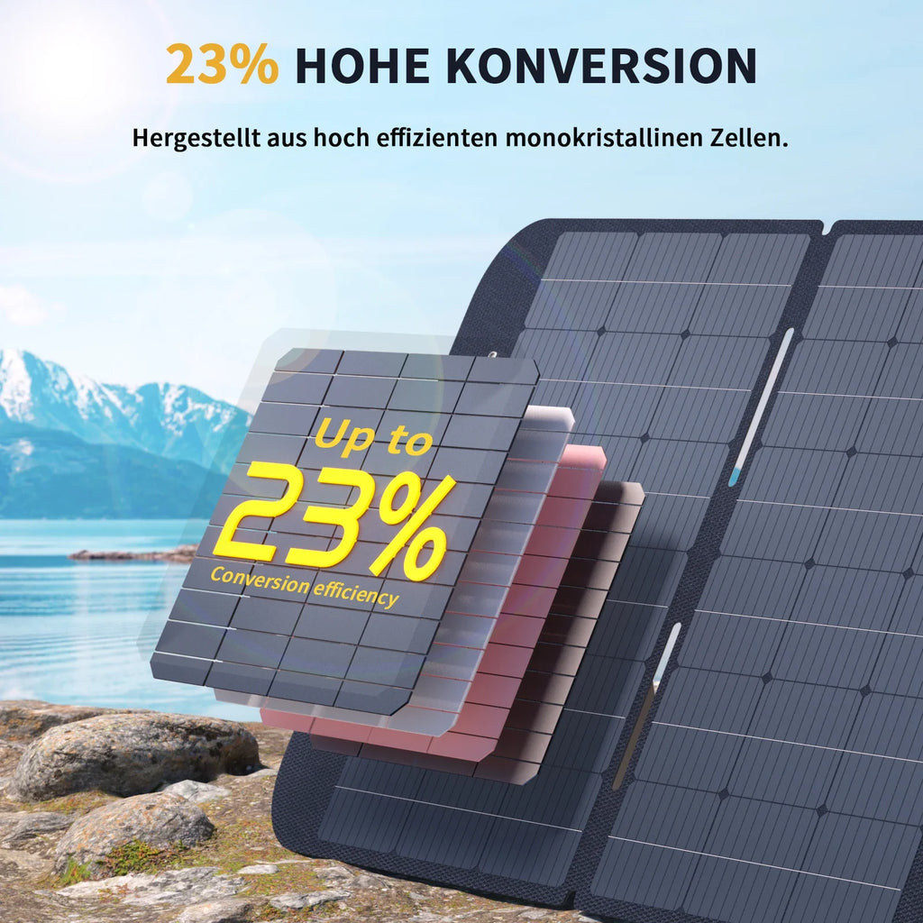 VTOMAN VS400 400W Foldable Solar Panel Portable Solar Charger for FlashSpeed 150 - VOLTMAN