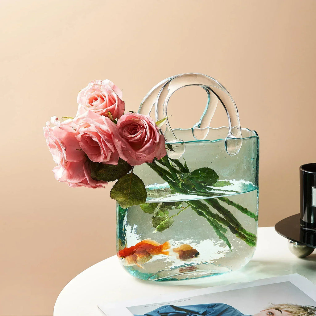 VOLTMAN | Portable Transparent Hydroponic Vase - VOLTMAN