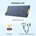VTOMAN VS400 400W Foldable Solar Panel Portable Solar Charger for FlashSpeed 150 - VOLTMAN