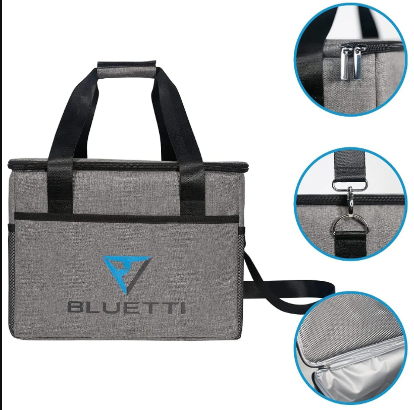 BLUETTI Carrying Case Bag for EB70, EB55, EB3A, AC50S, AC60 & AC70 Portable Powe - VOLTMAN