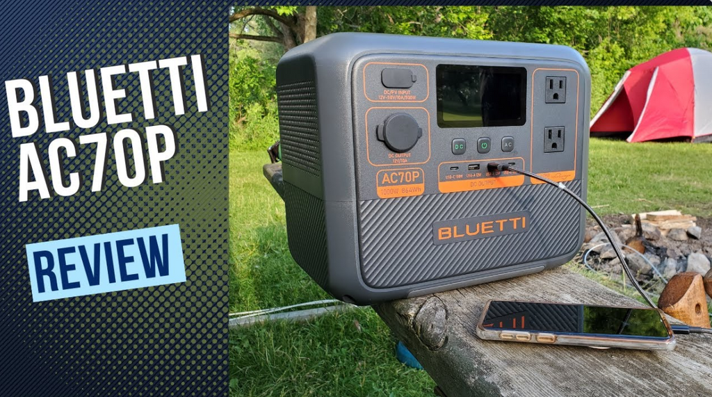 BLUETTI Premium 80 Portable Power Station 864Wh 1000W Solar Generator - VOLTMAN