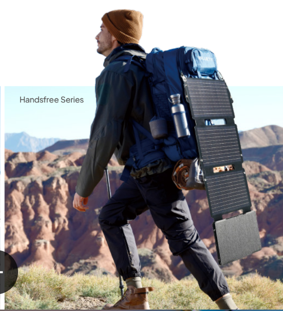 VOLTMAN | BLUETTI Handsfree 1 300W Portable Power Station with 42L Backpack & 26 - VOLTMAN