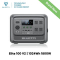 BLUETTI Elite 100 V2 Portable Power Station 1800W 1024Wh Outdoor Emergency Power - VOLTMAN