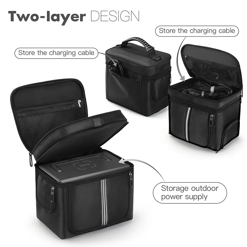 VOLTMAN | Portable Travel Case Waterproof Power Station Storage Case Protective  - VOLTMAN