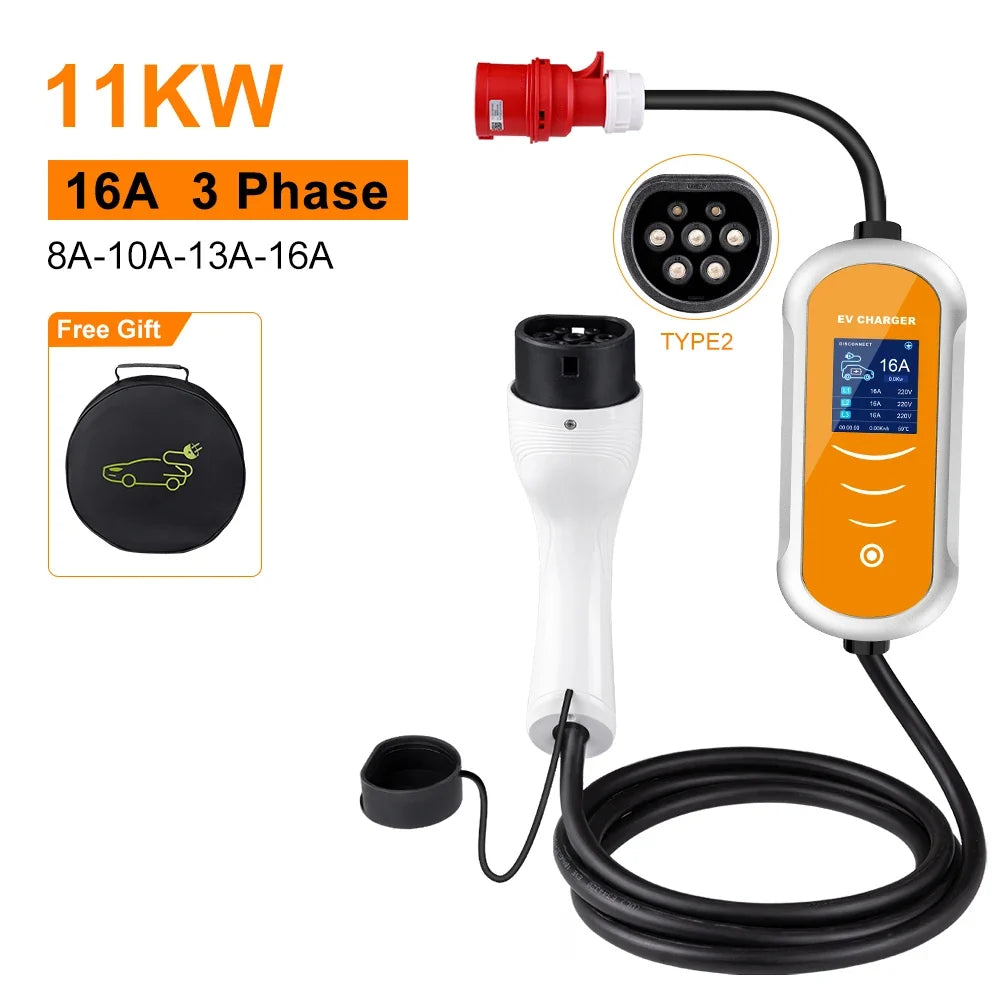 VOLTMAN | EV Charger 11KW Type 2 - VOLTMAN