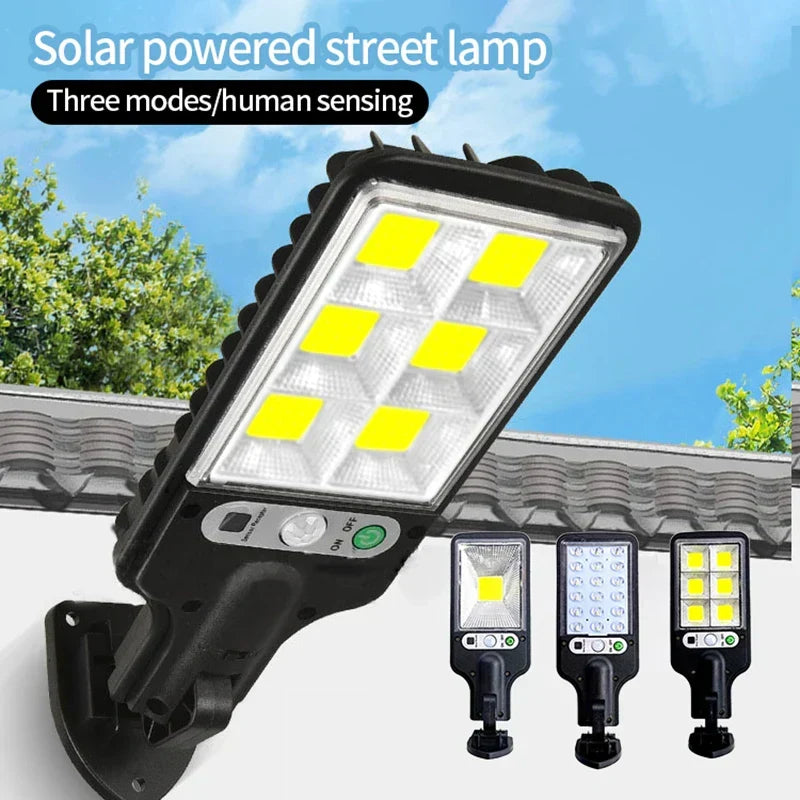 Solar Led Motion Sensor Outdoor Wall Lamp - VOLTMAN