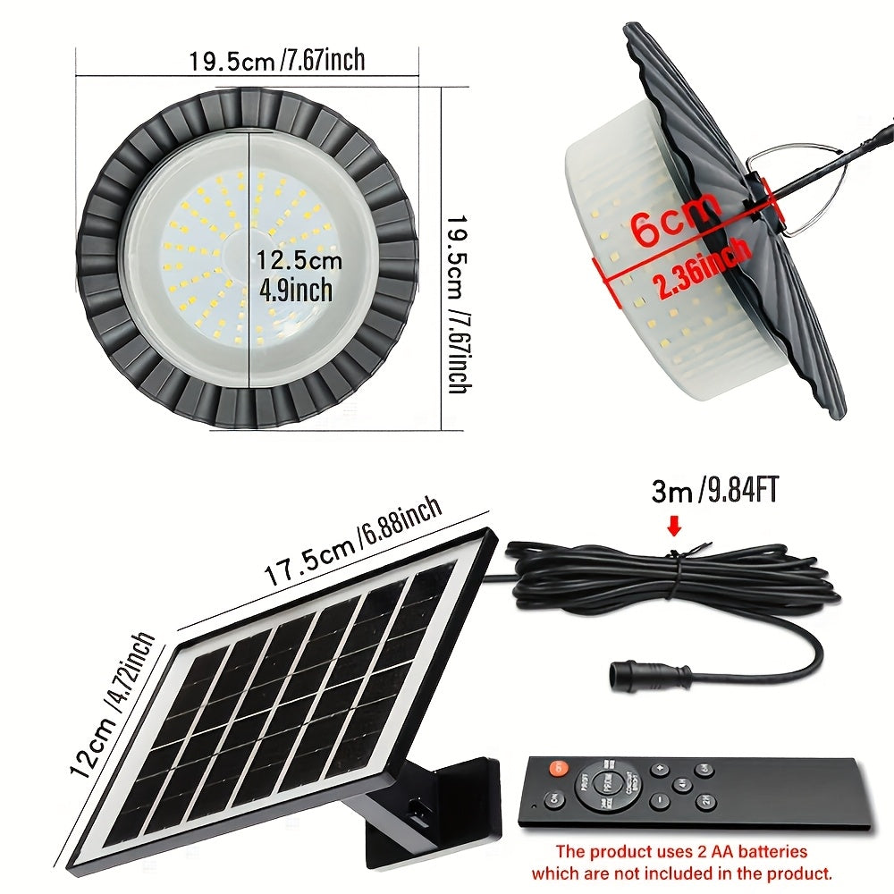 Solar Pendant Light with Motion Sensor - VOLTMAN