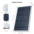 VOLTMAN | Outdoor Solar Power Generator with Detachable Controller - VOLTMAN