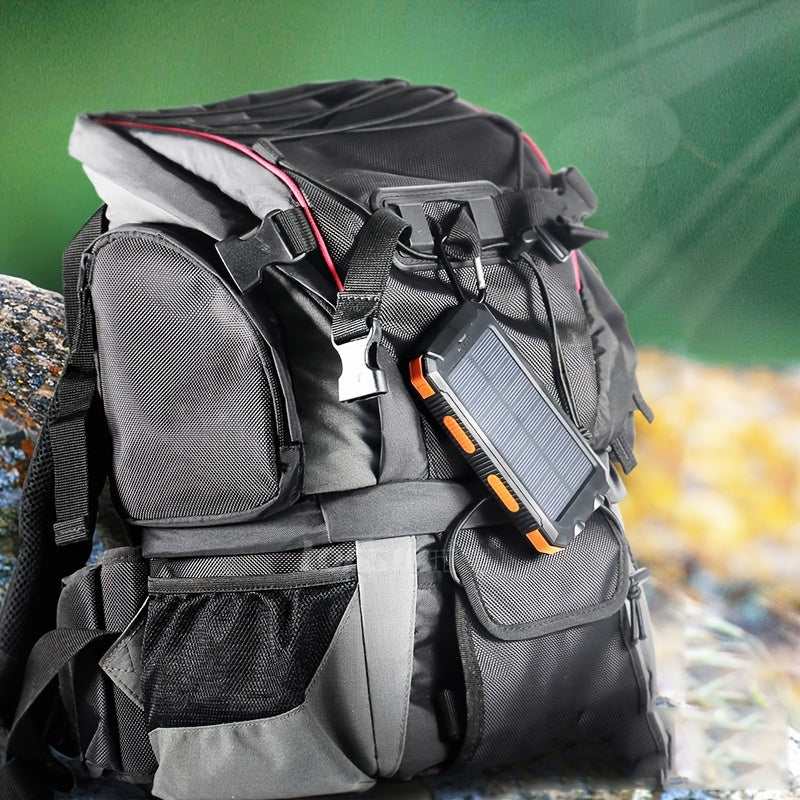 VOLTMAN | 10000mAh Portable Solar Power Bank with Dual USB - VOLTMAN