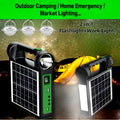 VOLTMAN | 6000mAh Portable Solar Generator Kit with LED Lights - VOLTMAN