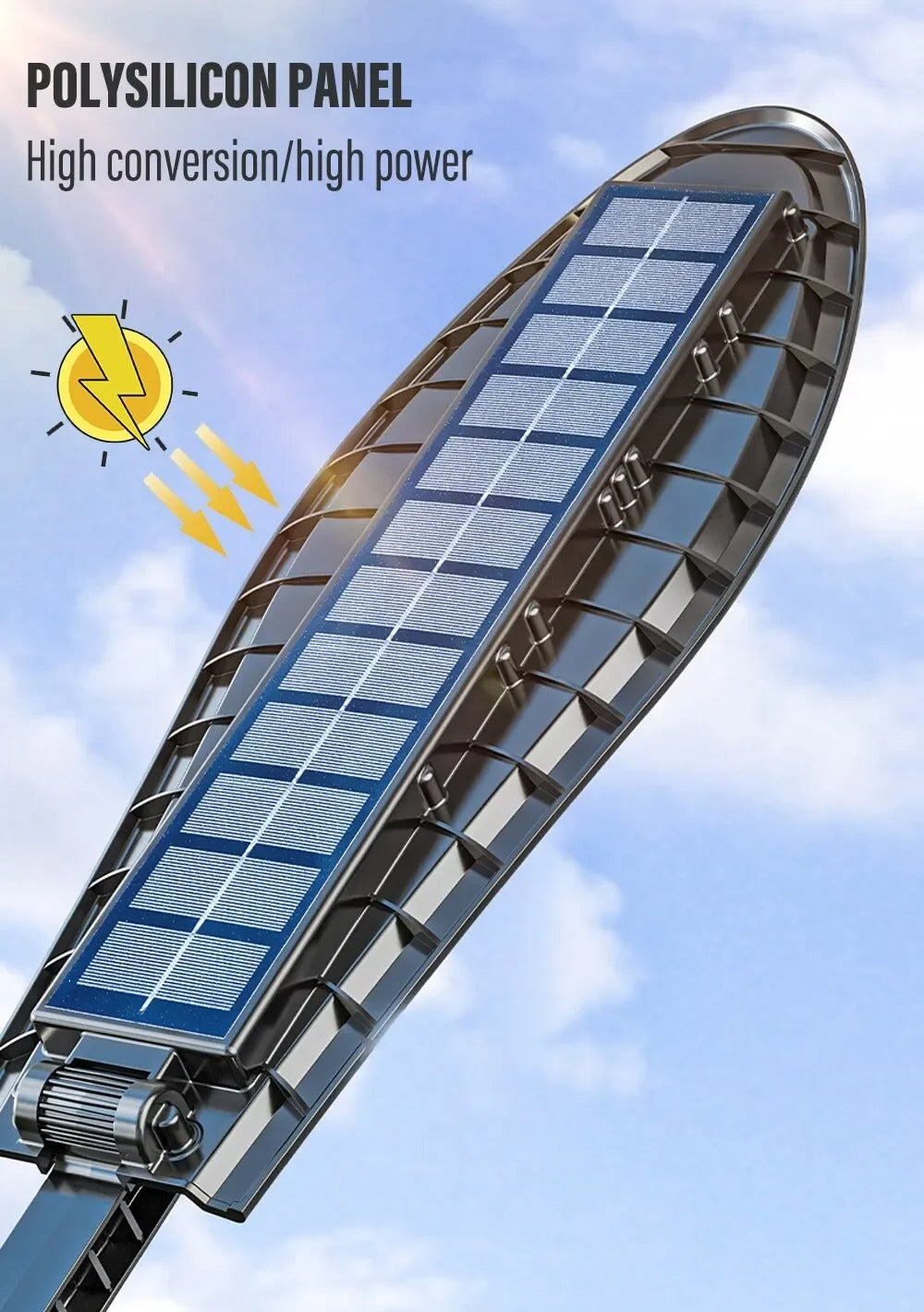 LED Solar Garden Light with Motion Sensor Remote - VOLTMAN