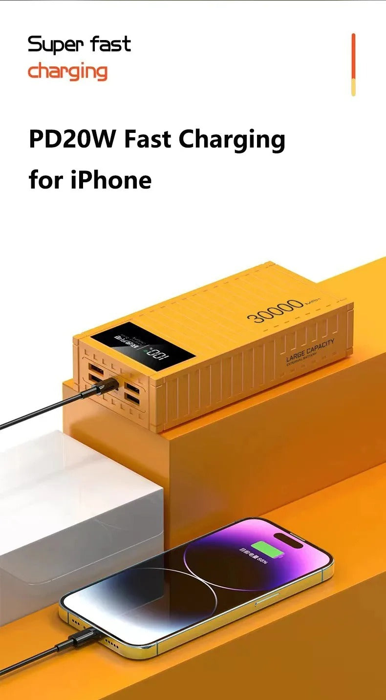 VOLTMAN | Charging Portable Power Bank with 80000mAh 66W - VOLTMAN