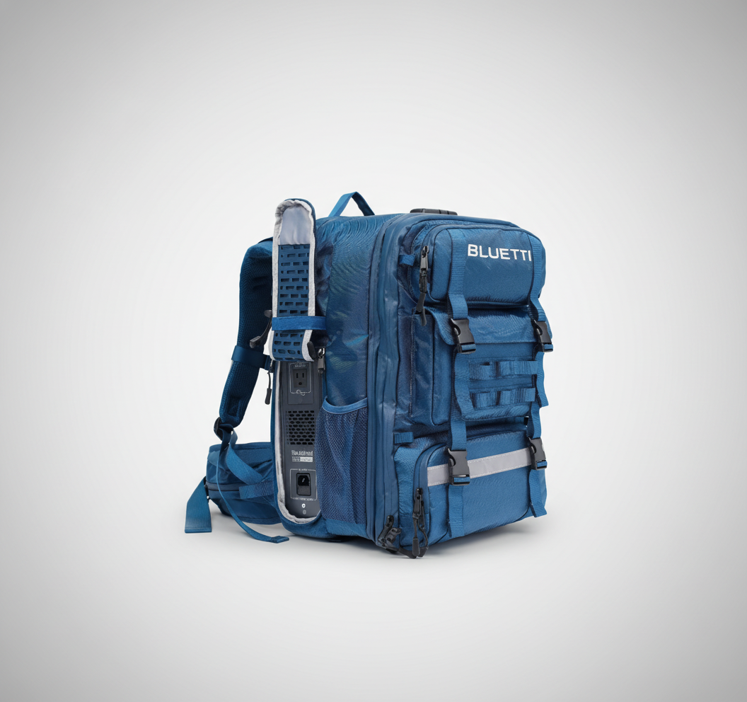 BLUETTI BluePack2 42L Power Storage Backpack for Handsfree Portable Power Statio - VOLTMAN